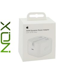 جعبهٔ کلگی شارژر اپل 40 وات (تا 60 وات Max) پلمپ 3 پین اصل